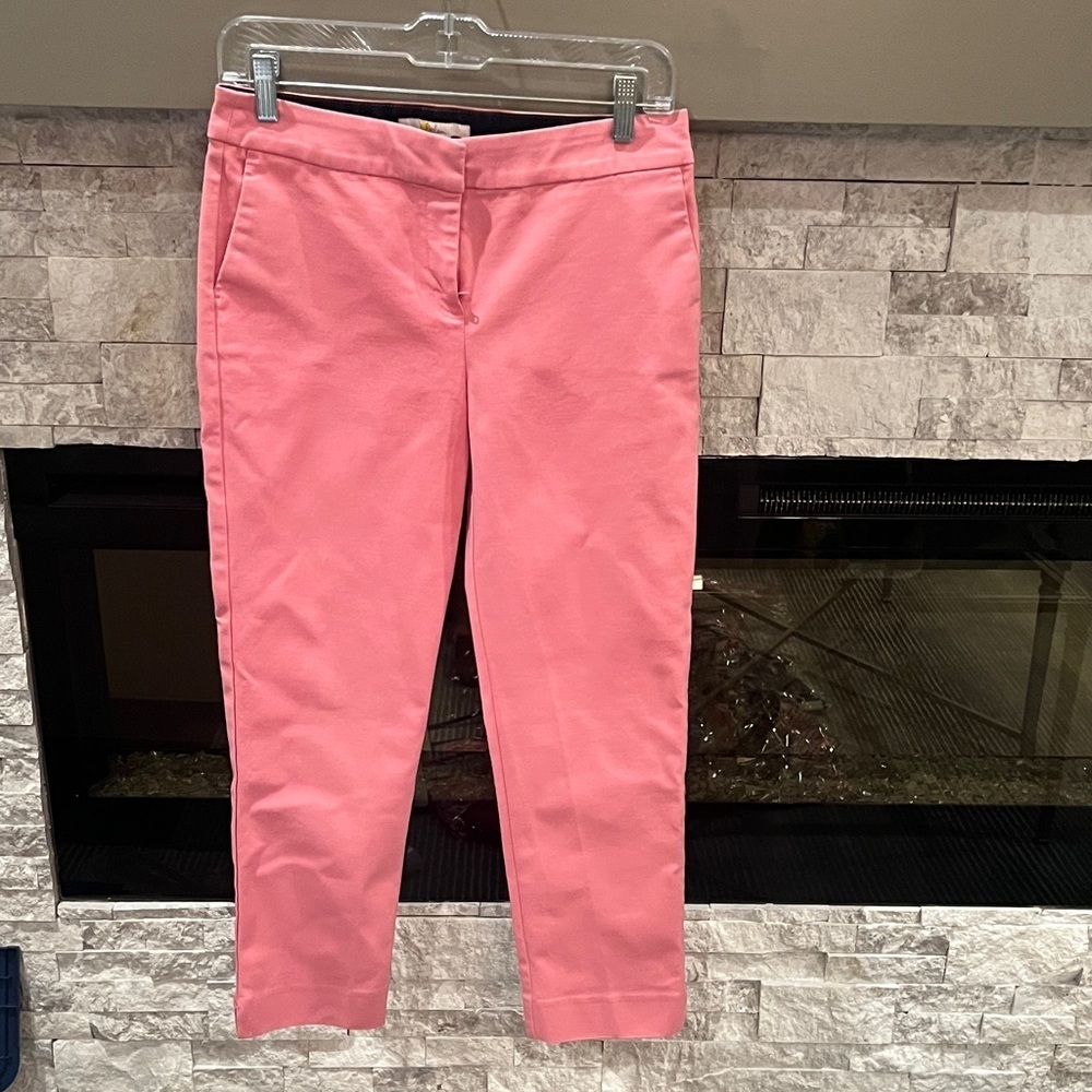 Boden Pink Cropped Pants size 6P